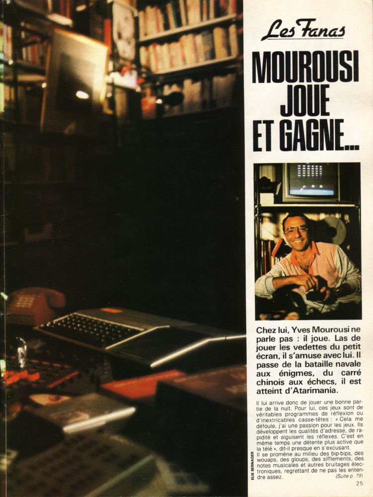 Page 2 d'un article sur Yves Mourousi (via Abandonware-Magazines)
