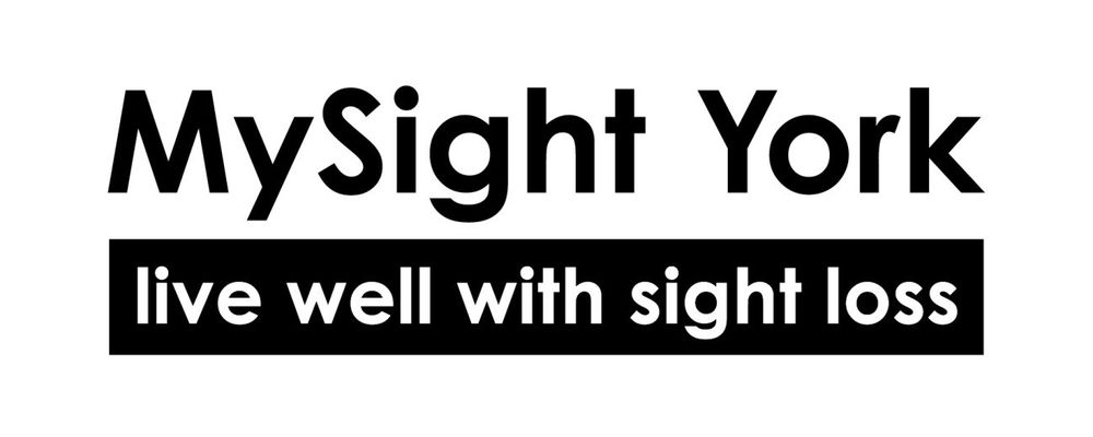MySight York logo - Live well with sight loss.