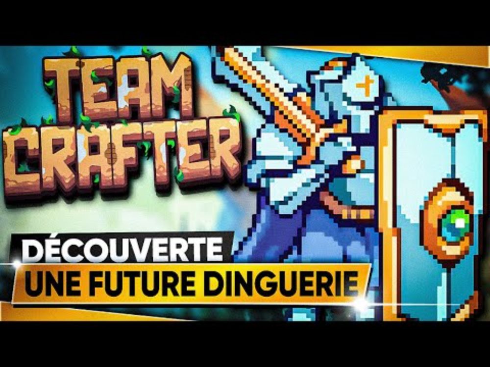 TEAMCRAFTER 🧱 Une Future Dinguerie Sur Kickstarter ! 🎥 DÉCOUVERTE