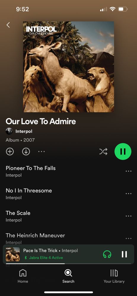 Interpol’s 3rd album ‘Our Love To Admire’