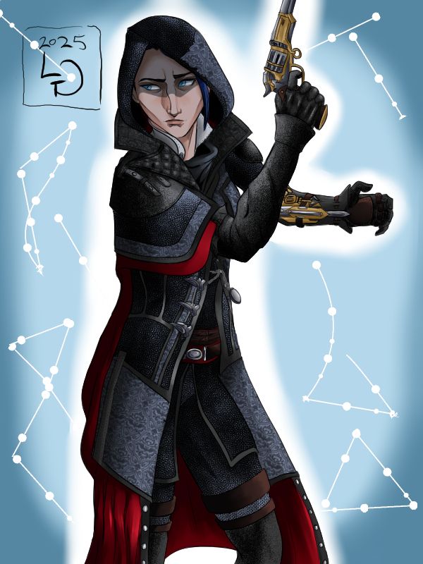 Caitlyn Kiraman as Evie Frye from Assassin's Creed Syndicate.