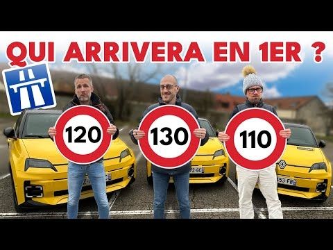 110, 120 ou 130 km/h : quelle est VRAIMENT la meilleure vitesse en électrique sur autoroute ? 🤔