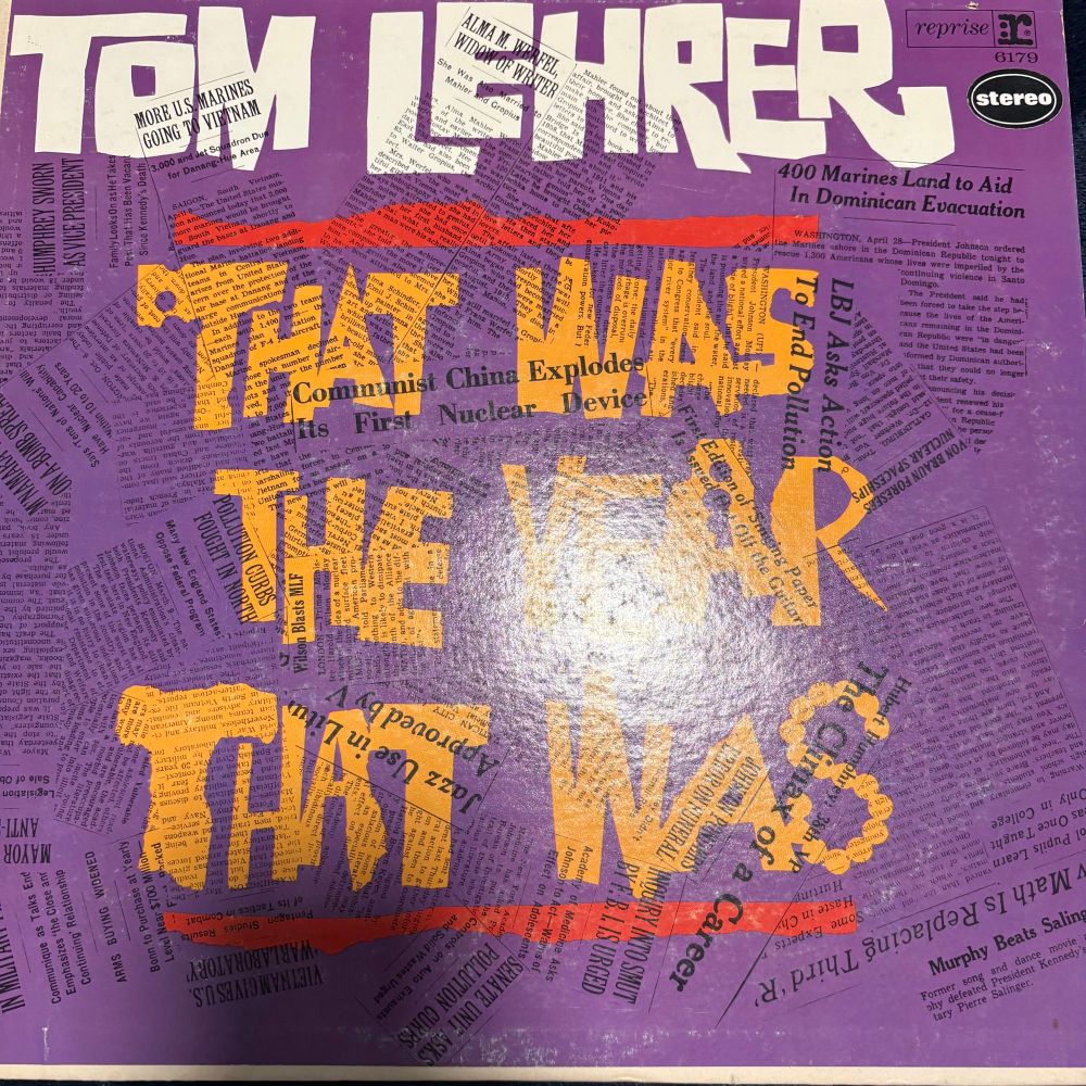 That Was The Year That Was by Tom Lehrer
