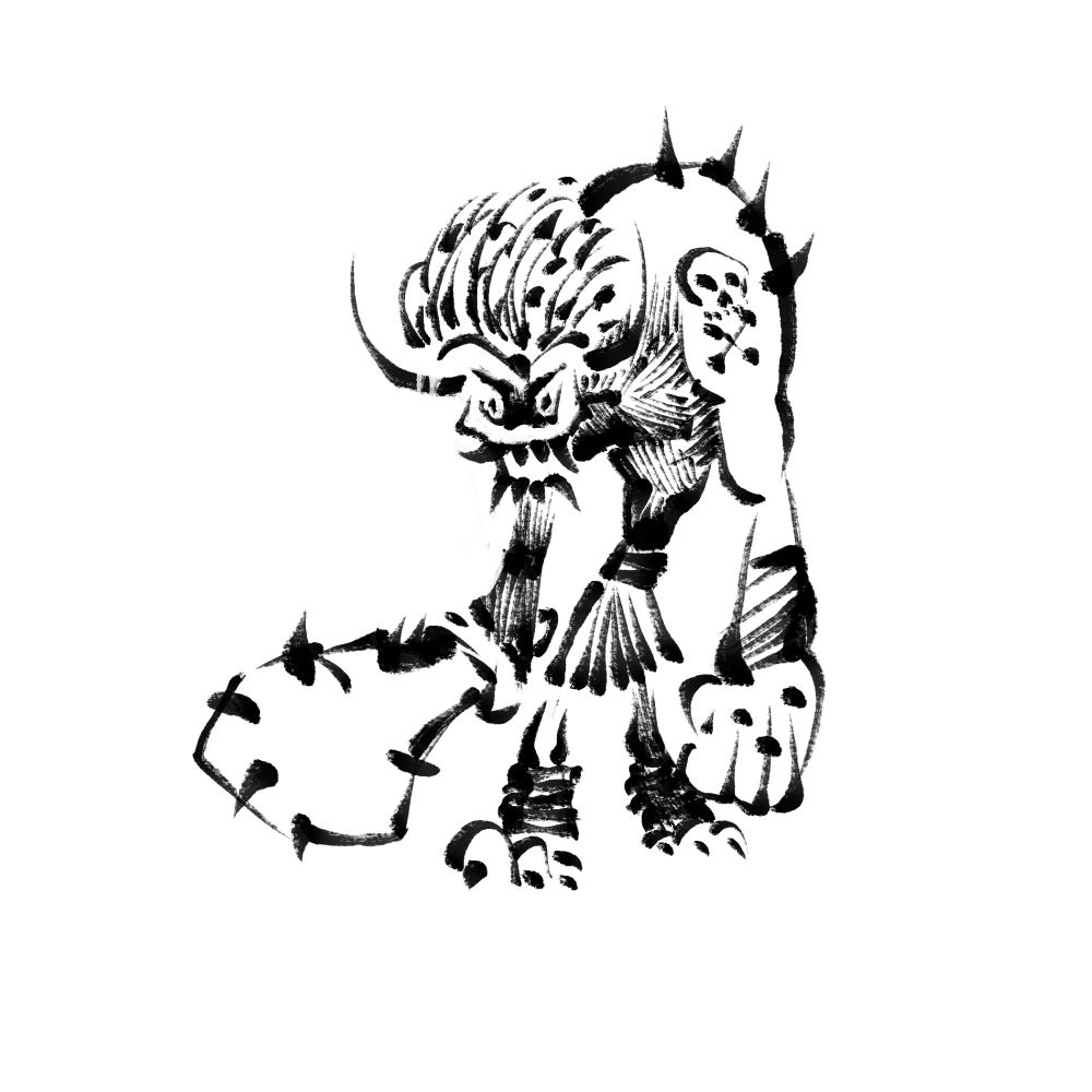 Ogremon from digimon 