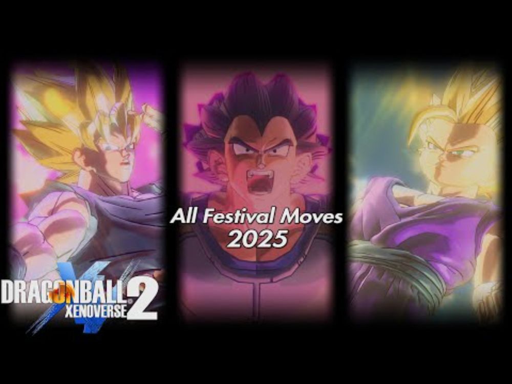 All Festival Moves (2025) - Dragon Ball Xenoverse 2