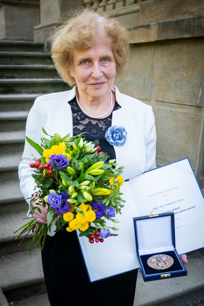 Nuclear physicist Alice Valkárová.