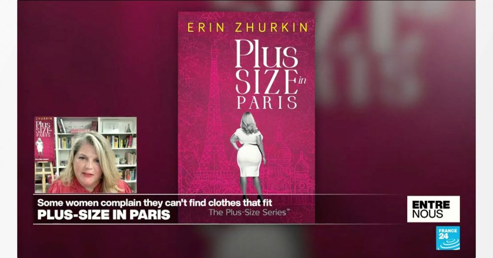Great to see the book cover for Plus-Size in Paris on France24 TV. Check out this interview with author Erin Zhurkin . https://youtu.be/NwHsNvUlyM0