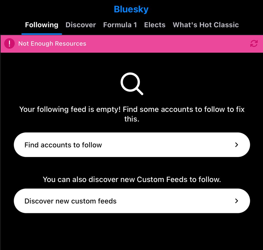 Not enough resources.
Follow more accounts to add to your feed.
Discover new custom feeds.