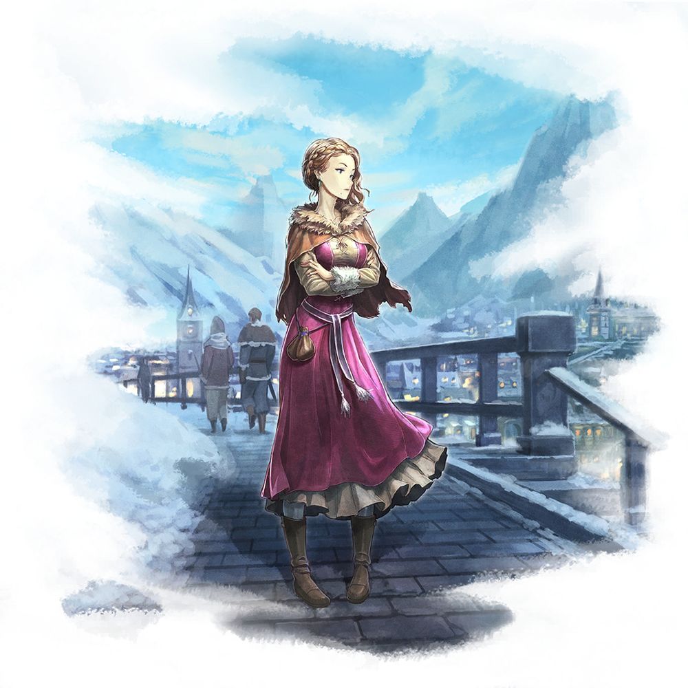 Splash art for Felline from Octopath Traveler: Champions of the Continent.