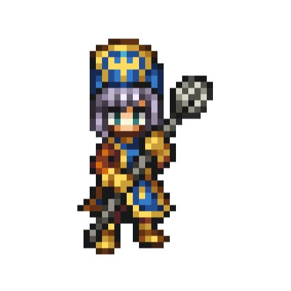 Traveler 233 - Therese, the Cleric (EX Job)

Her Path Action sprite.