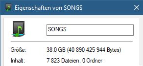 7823 files in folder