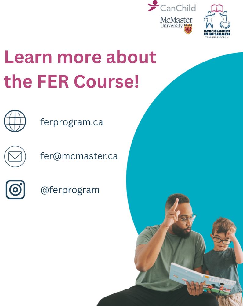 Learn more about the FER Course! Ferprogram.ca fer@mcmaster.ca @ferprogram (Instagram)