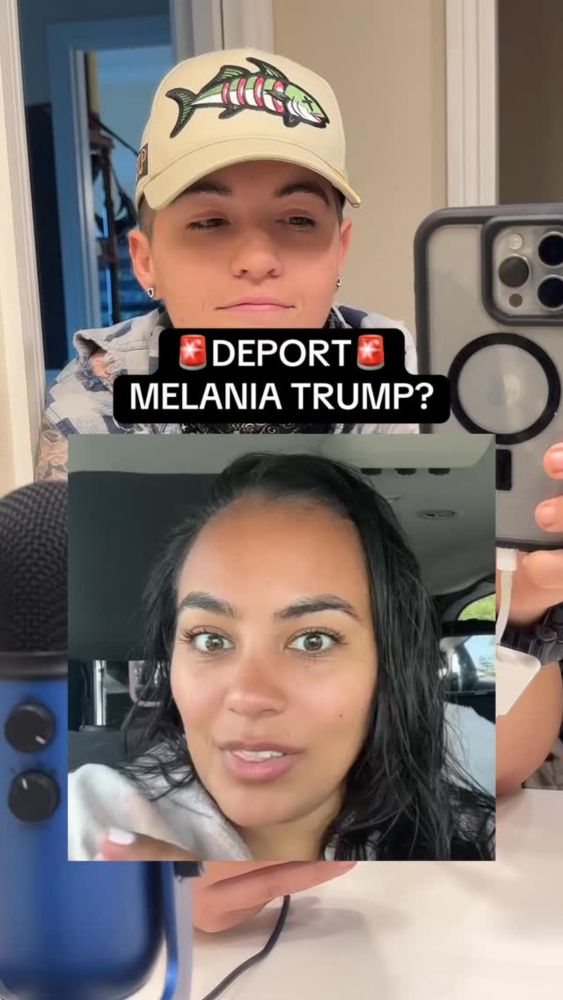 DEPORT MELANIA TRUMP #liberal #voteblue #democrat.