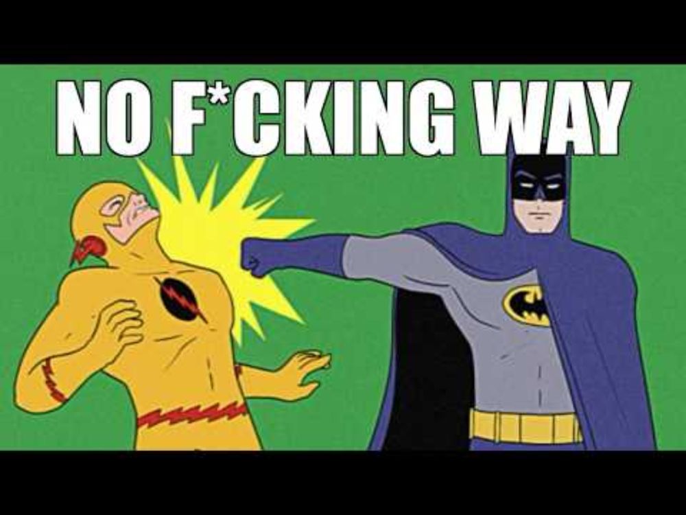 Batman is NOT HUMAN