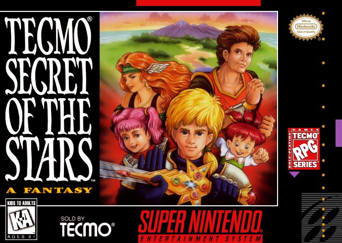 TECMO SECRET OF THE STARS
