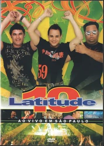 Capa do DVD da banda Latitude 10 ao vivo em SP.