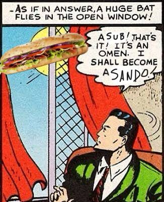 Bruce Wayne realizes his destiny. 