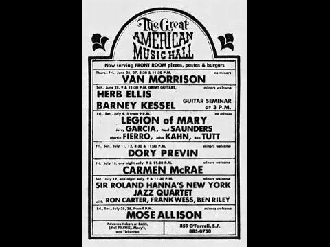 Legion of Mary - 7/4/75 - Great American Music Hall - San Francisco, CA - aud