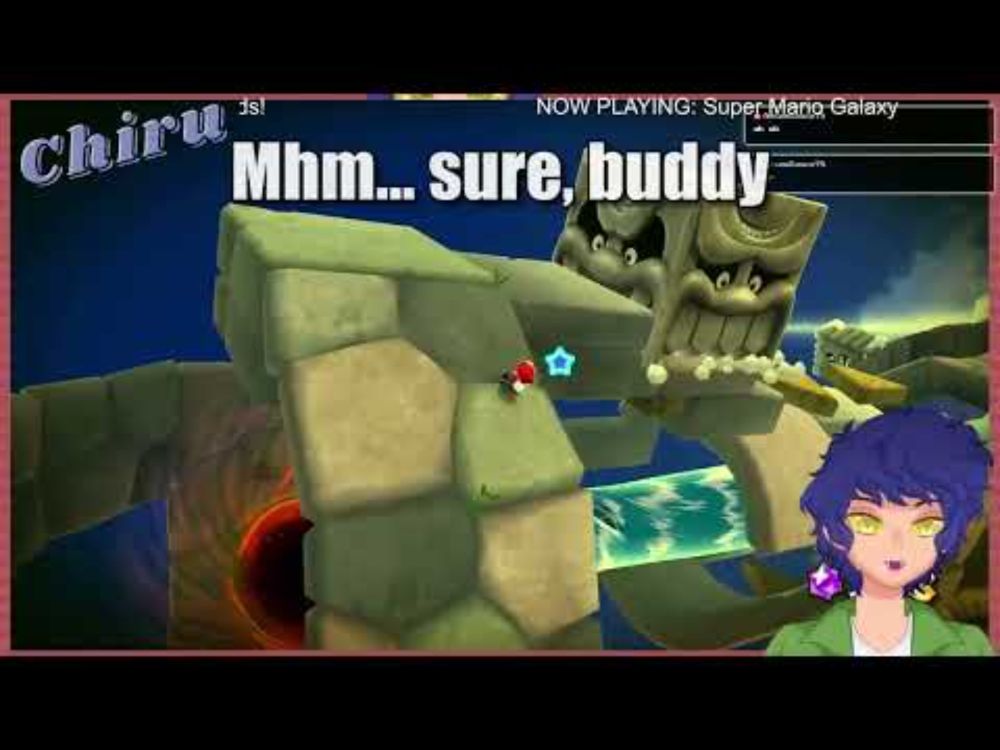 Chiru fails at the most basic task (Super Mario Galaxy highlight)