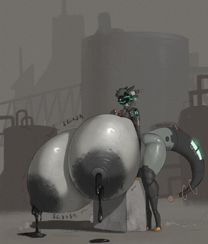 Axo produces a crude oil unique to her. 