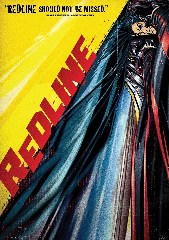a poster for the movie redline