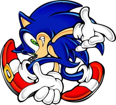 Sonic from Sonic Adventure 1 saying hedgehog 🦔🦔🦔🗣🗣🗣