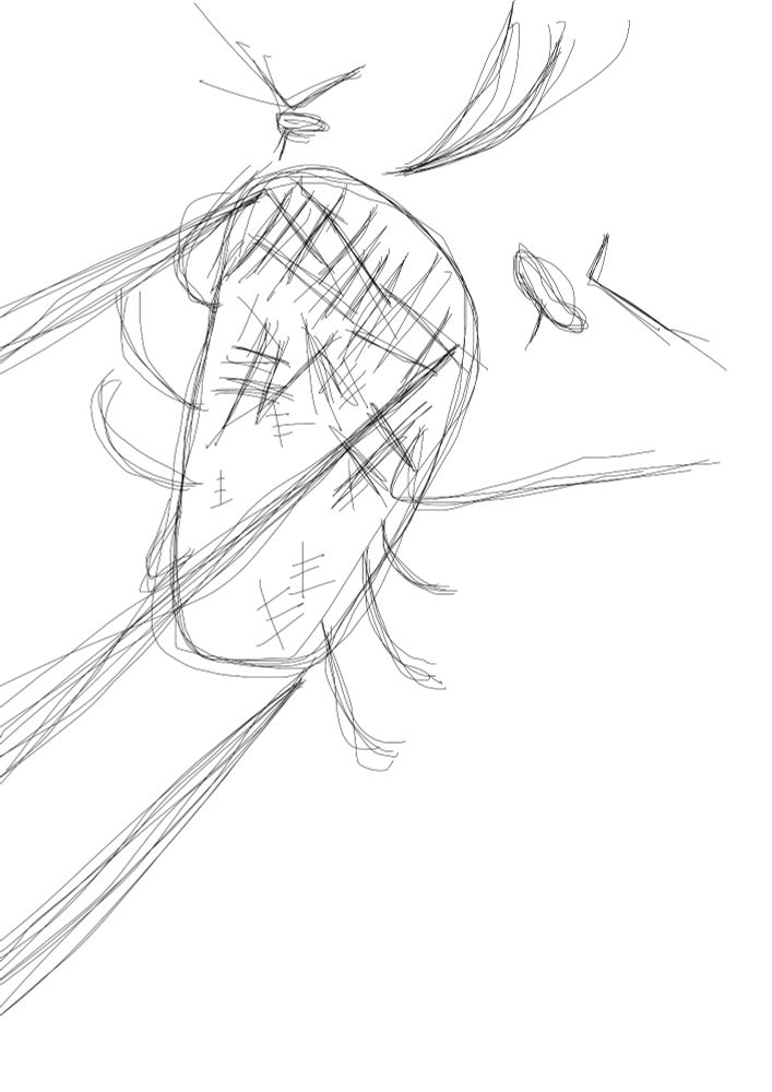 The page itself is upset as it states up into the sky. Small tears leak from their imperfectly sketched eyes.

In their frustration, it unleash a powerful force from it's page-mouth. It's unintelligible if the poor thatchwork inside its maw is teeth or darkness... or if it's teeth that then meld into darkness... or visa versa... maybe it'll be happier if we added teeth can't lie we'd be pretty happy if someone gave us teeth...

OK but would the teeth in this example survive the force screaming out from the mouth? Like that's basically a venting page exuding a kamehameha out from the mouth, would page-teeth really survive this?

We'd like to think so... maybe :3