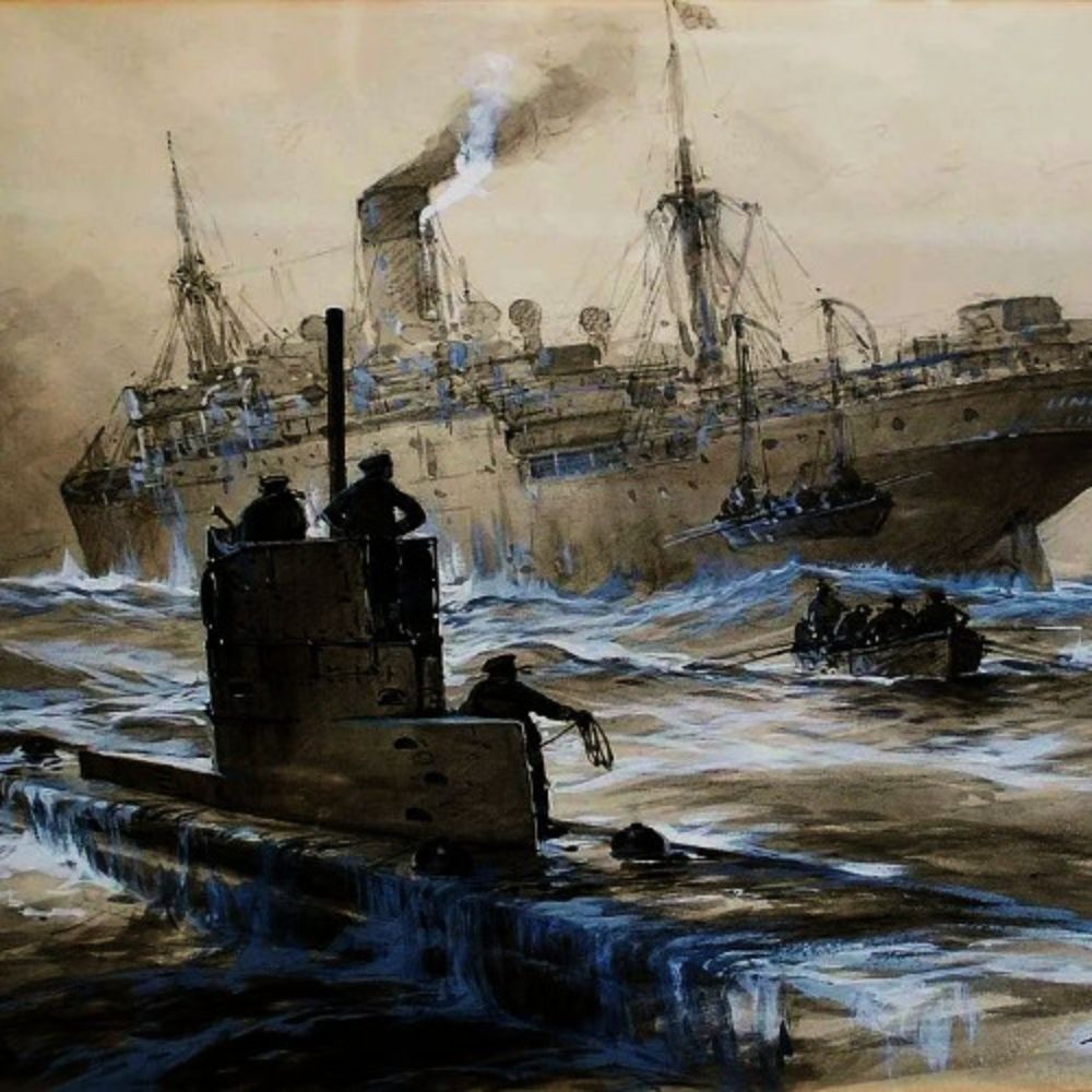 This is a song commemorating the bravery and sacrifice of the Canadian Merchant Marine during The Battle of the Atlantic in World War Two. Thousands served during this longest battle of the war and ov