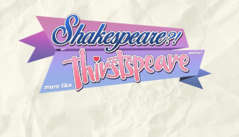 Save 20% on SHAKESPEARE? More like THIRSTspeare, amirite? on Steam