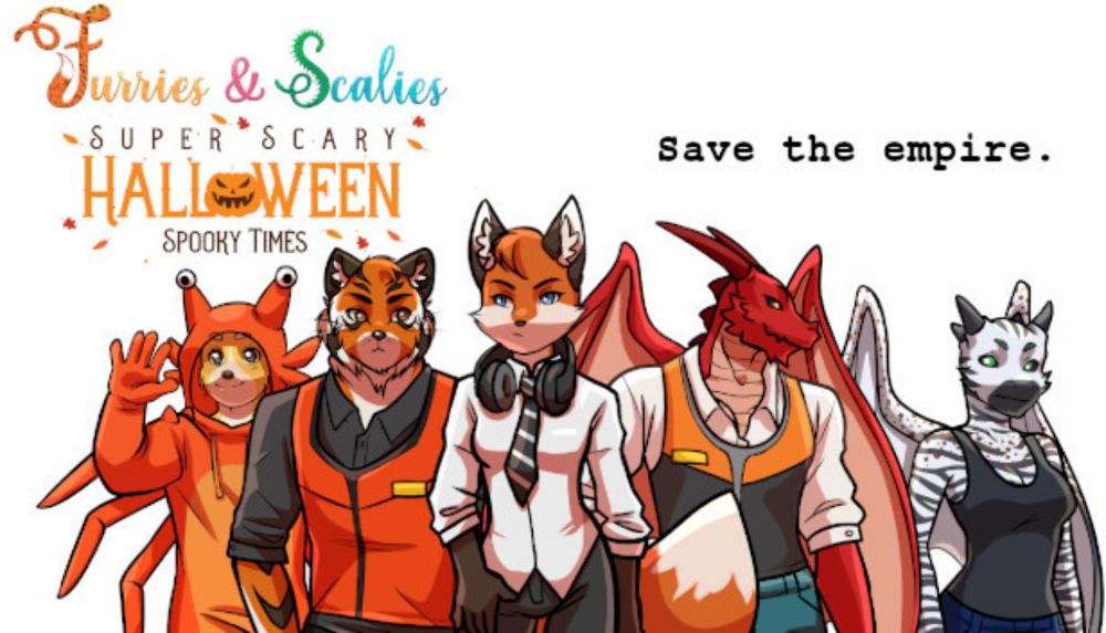 Save 20% on Furries & Scalies: Super Scary Halloween Spooky Times on Steam