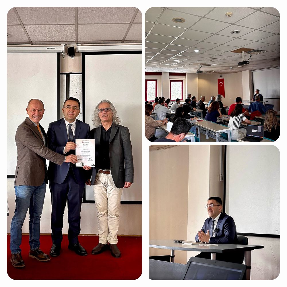 Bugün, fakültemiz spor bilimleri seminerleri kapsamında Gençlik ve Spor Bakanlığı Uluslararası Organizasyonlar ve Dış İlişkiler Genel Müdürü sayın Ahmet Temurci’yi konuk ettik. Sayın Temurci bizlerle ülkemizin Spor Diplomasisi Stratejisi çalışmalarını paylaştı ve spor diplomasisi hakkında bizleri bilgilendirdi. Sağolsun, varolsun. Çok aydınlandık. 