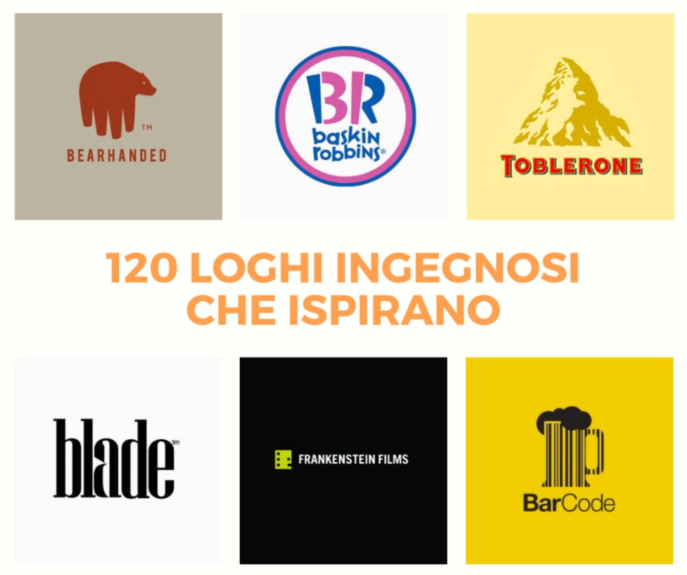 120 Loghi ingegnosi che Ispirano | ROBADAGRAFICI.NET