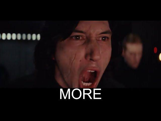 Adam Driver screaming More!