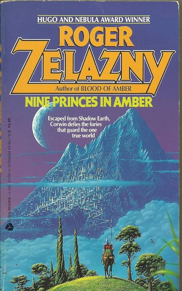 Cover of the book Nine Princes in Amber by Roger Zelazny 