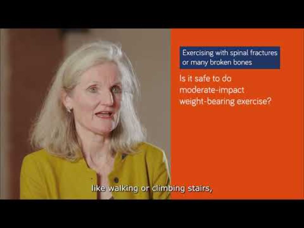 How to exercise safely for your bones