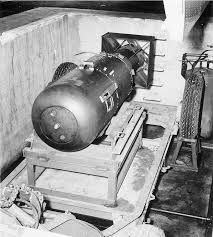 Little boy bomb being loaded