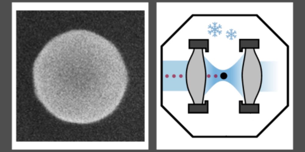 Researchers have expanded the quantum wave function of a levitated nanosphere, a step toward future tests of quantum physics.