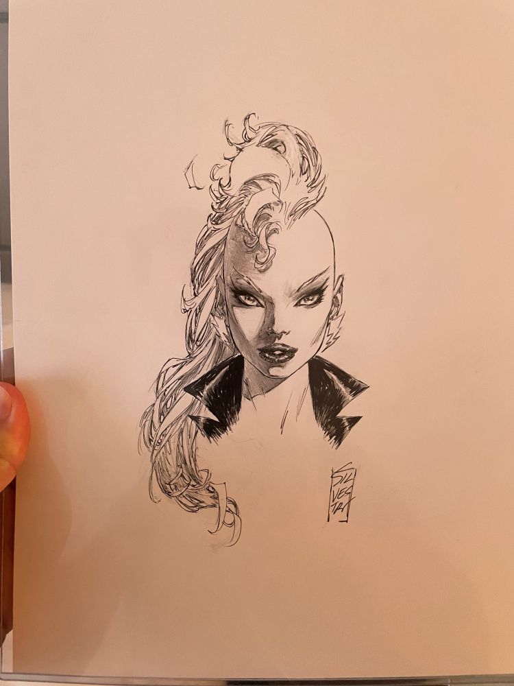 Marc Silvestri Storm sketch
