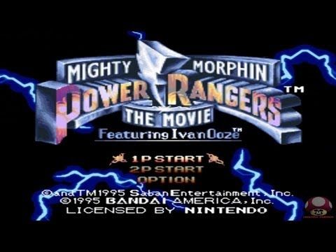 Mighty Morphin Power Rangers The Movie (Super Nintendo): Intro - Abertura HD