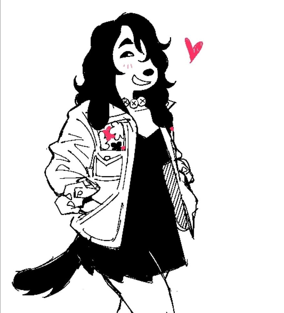 Black and white spot color e.g.