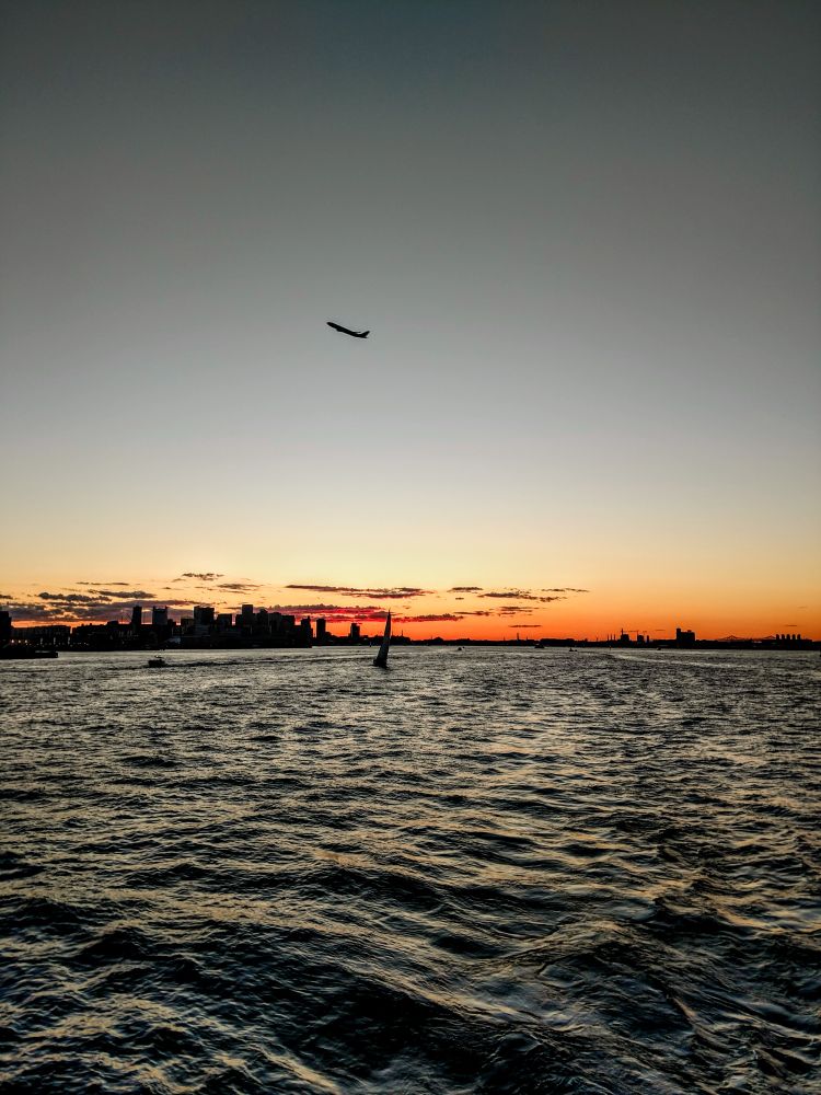 Shipping out from Boston 