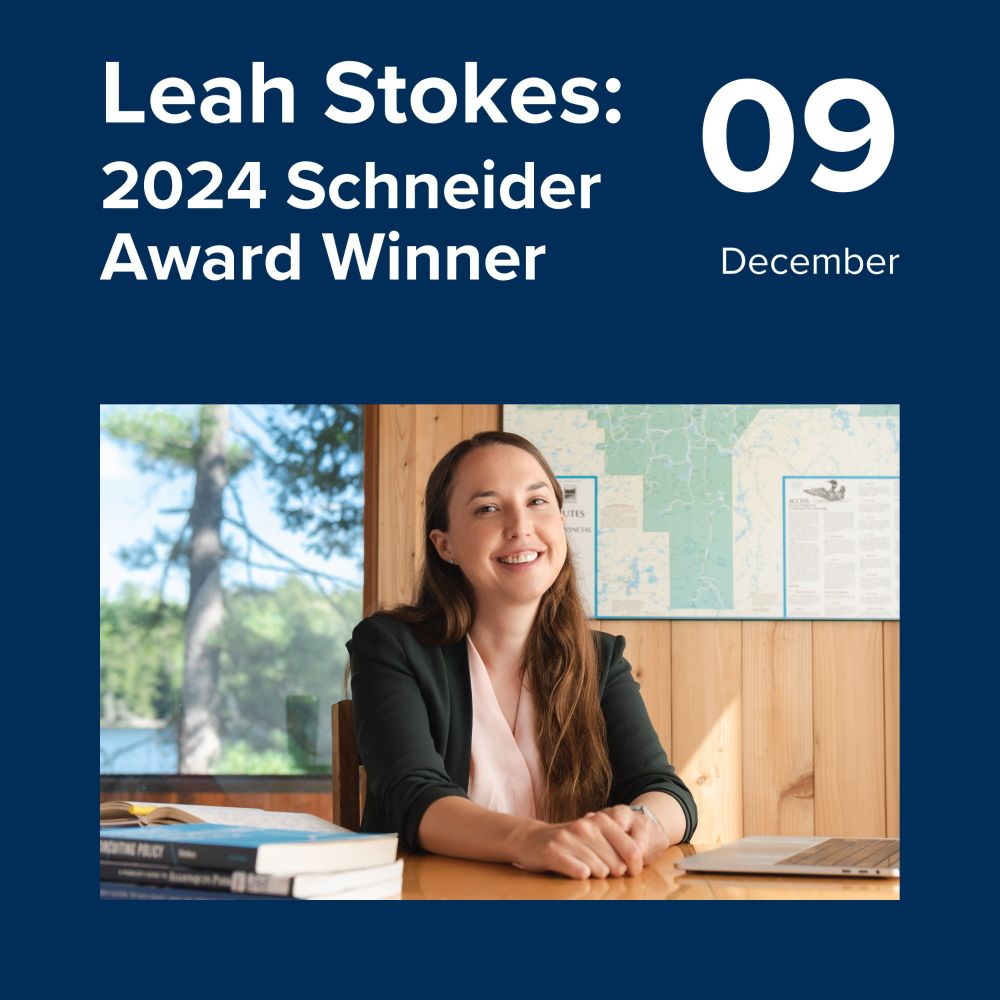 Leah Stokes: 2024 Stephen Schneider Award for Outstanding Climate Science Communication