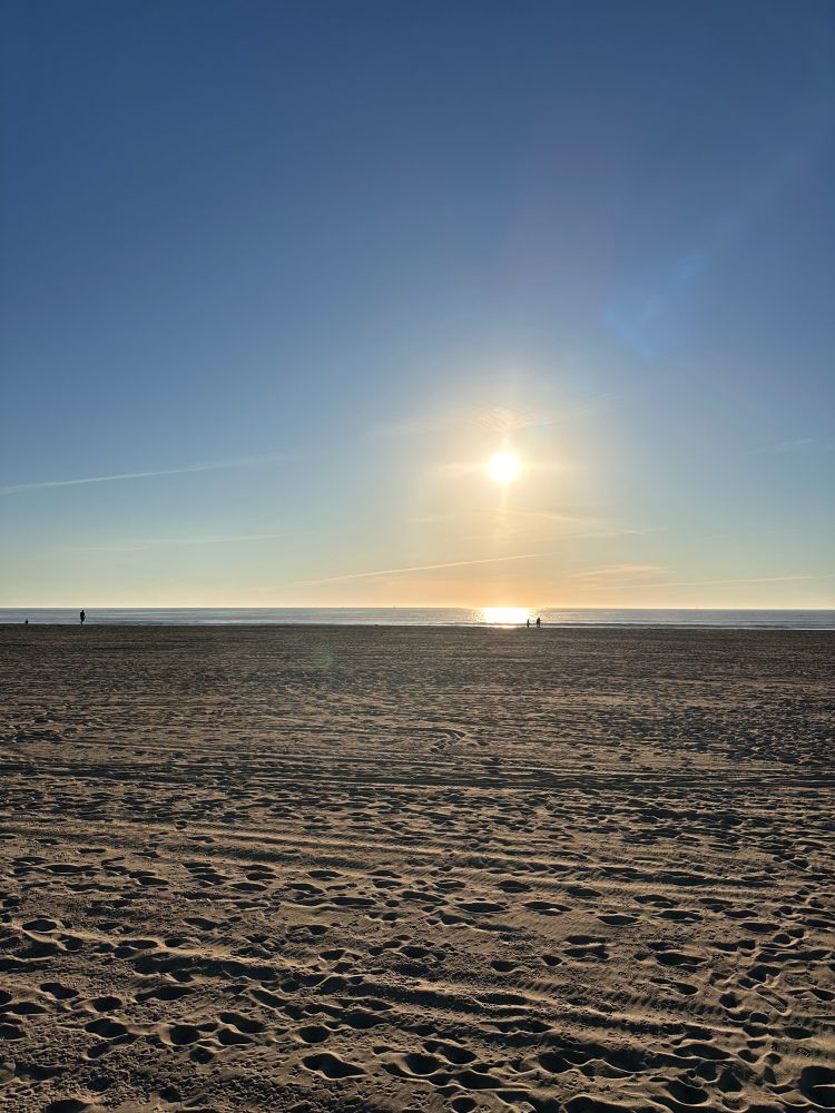 About an hour after sunrise