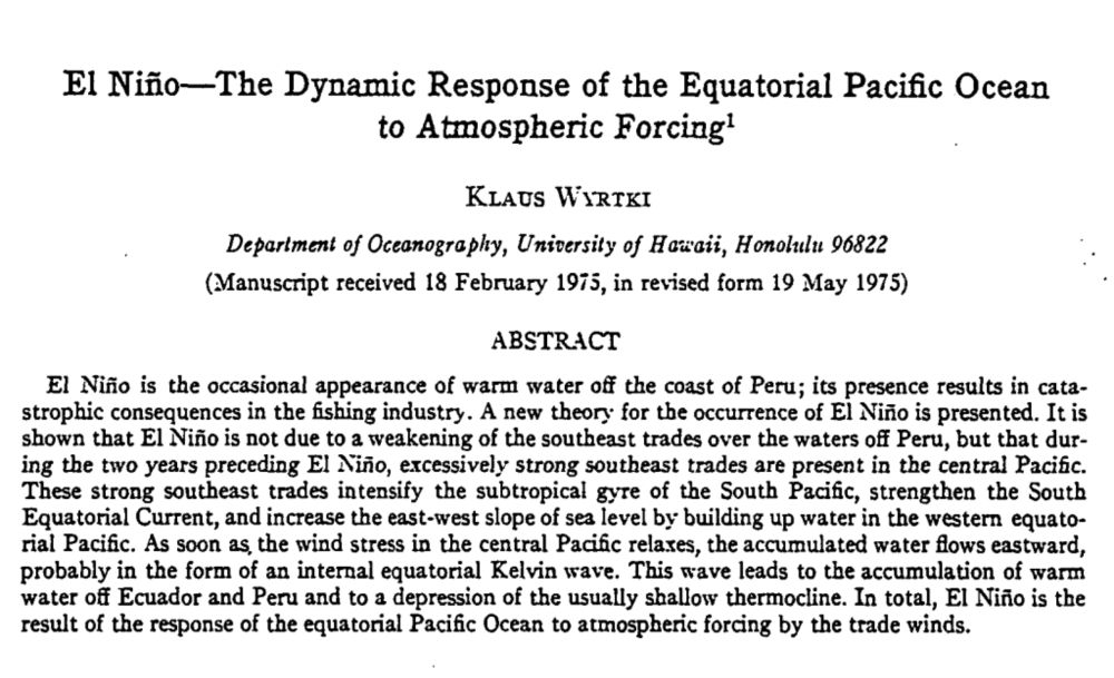 ENSO Winter School 2025