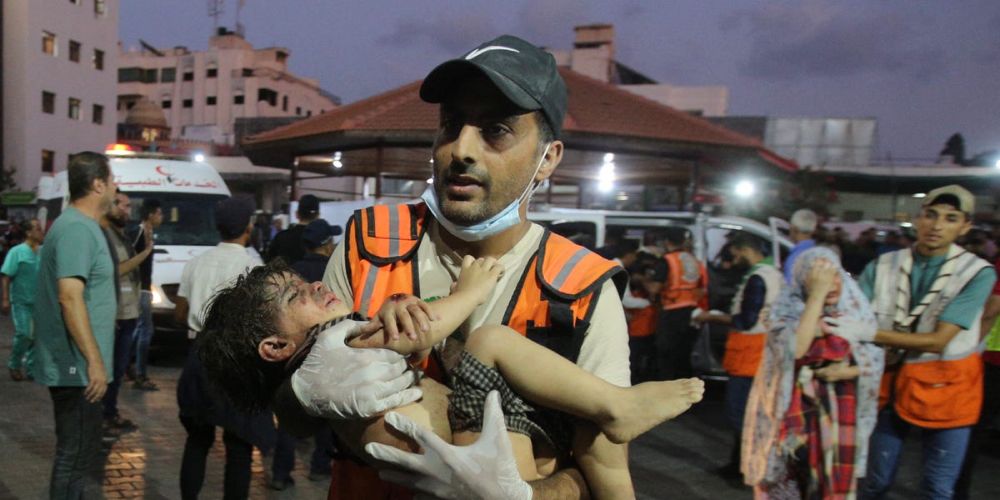 Aid group says 100% of patients in Gaza in last 24 hours were children