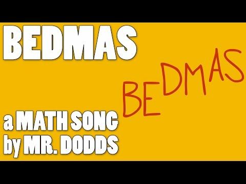 Colin Dodds - BEDMAS (Order of Operations Math Song)