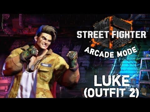 Street Fighter 6: Arcade Mode: Luke (Outfit 2)