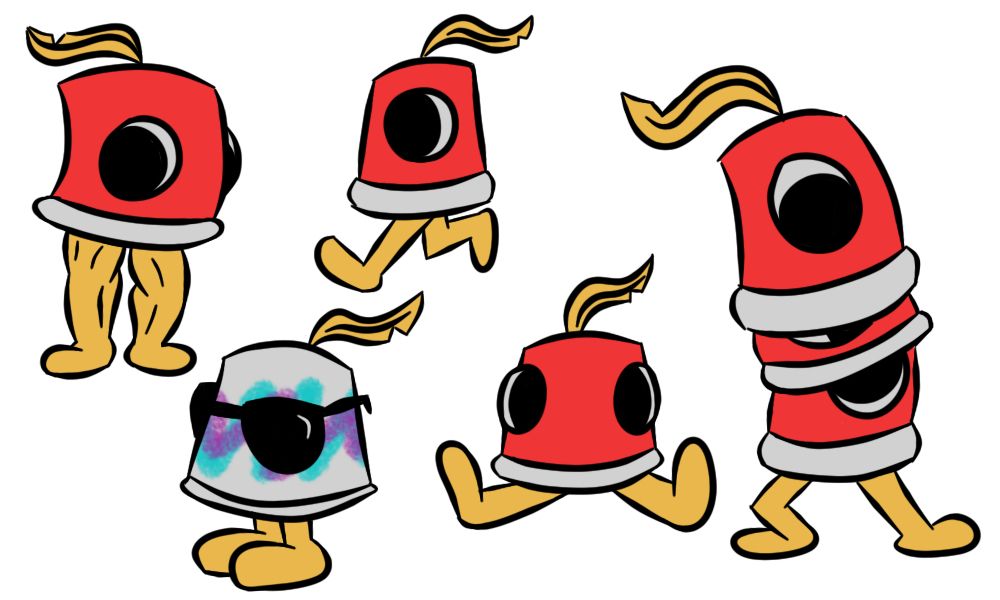 Cuptains from chapter 4 of Deltarune 