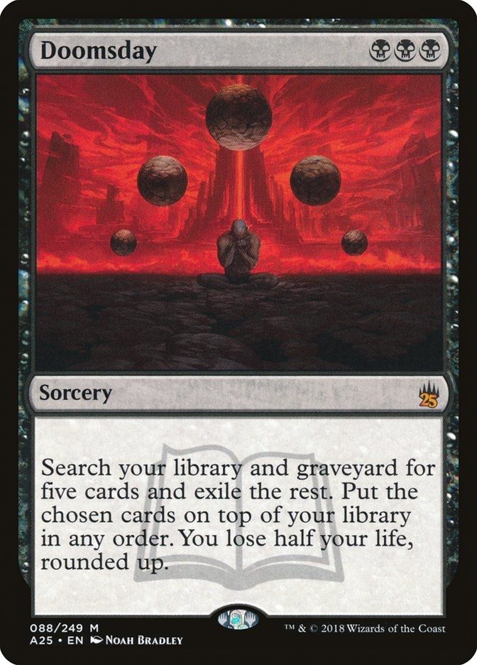 Doomsday MTG card.