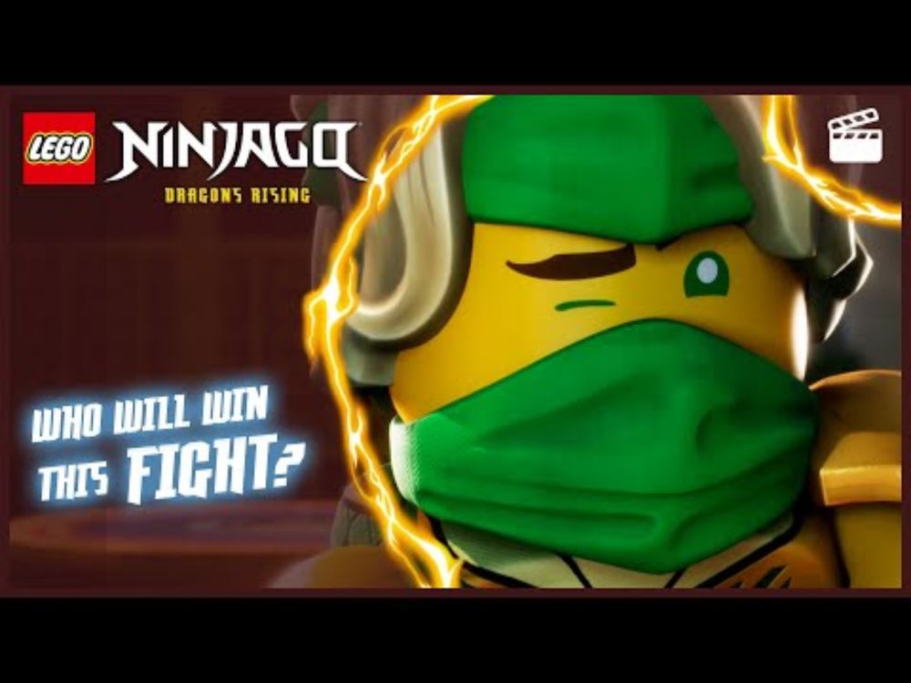 Lloyd vs. Nokt: Epic Battle! 💥 | Who Will Win? | Episode Clip | Lego Ninjago: Dragons Rising